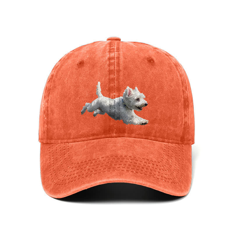 West Highland White Terrier Dog Lover Adjustable Baseball Cap