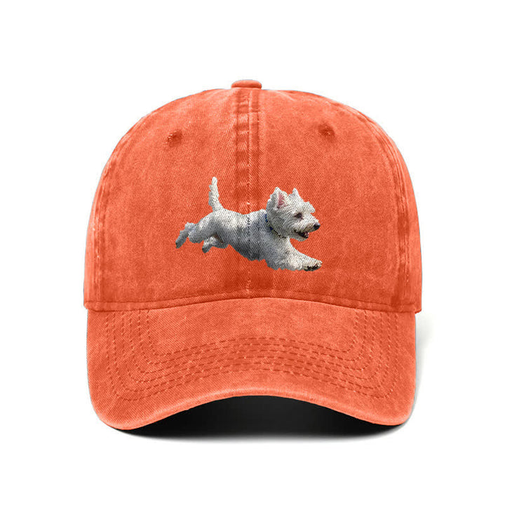 West Highland White Terrier Dog Lover Adjustable Baseball Cap