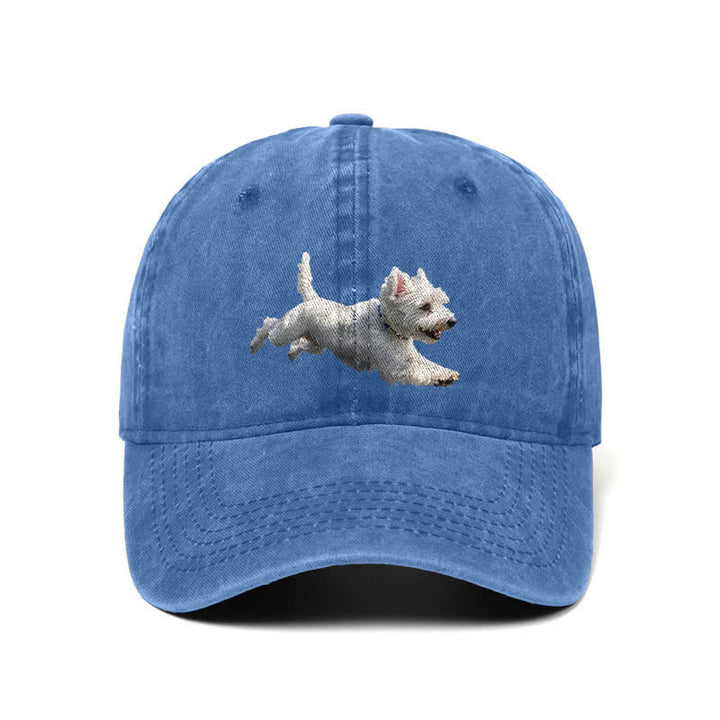 West Highland White Terrier Dog Lover Adjustable Baseball Cap