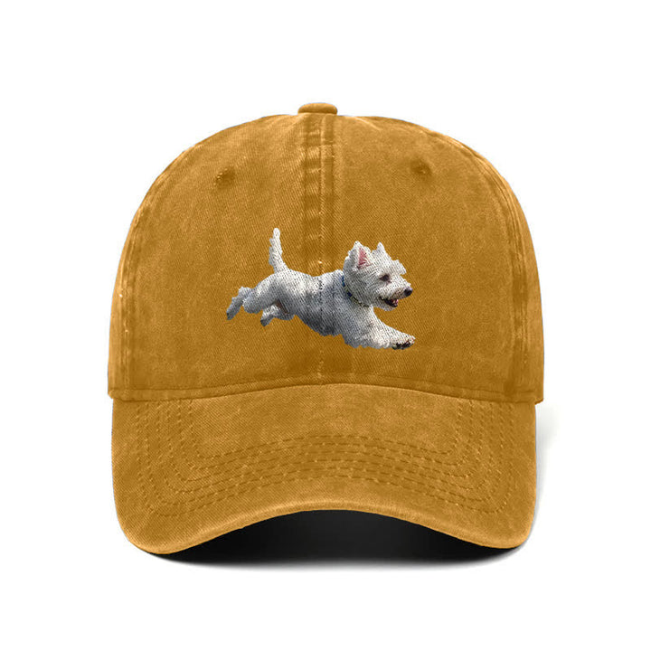West Highland White Terrier Dog Lover Adjustable Baseball Cap