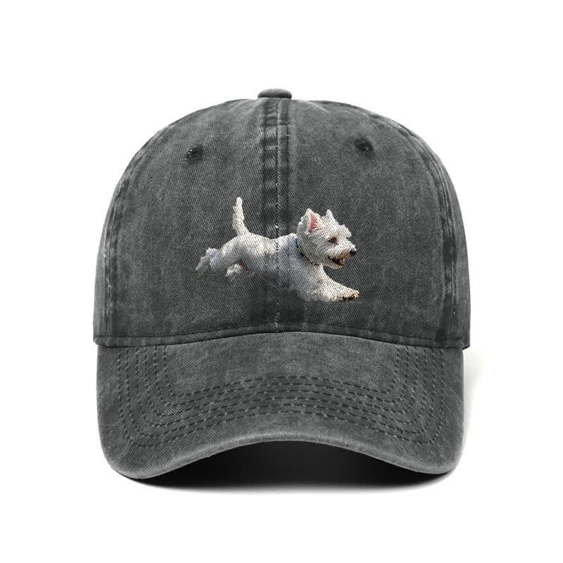 West Highland White Terrier Dog Lover Adjustable Baseball Cap