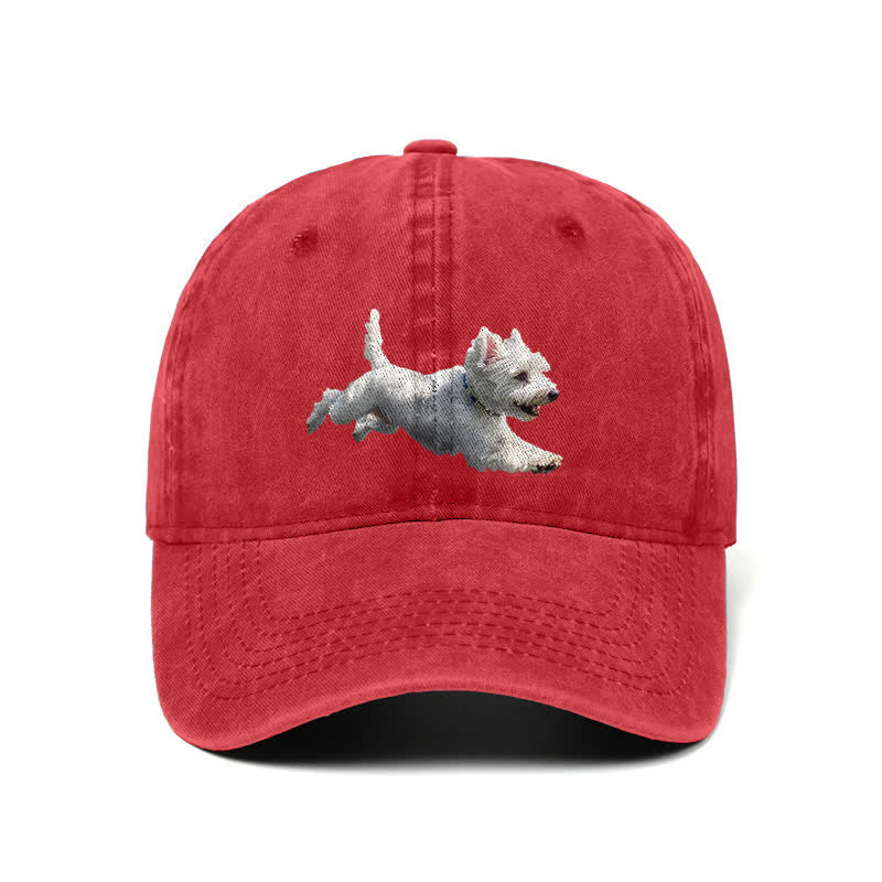 West Highland White Terrier Dog Lover Adjustable Baseball Cap