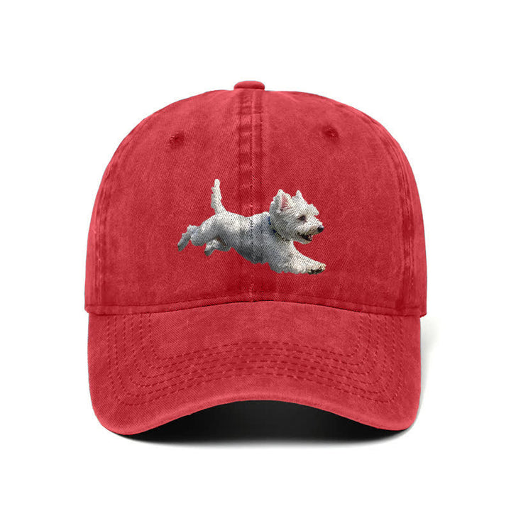 West Highland White Terrier Dog Lover Adjustable Baseball Cap