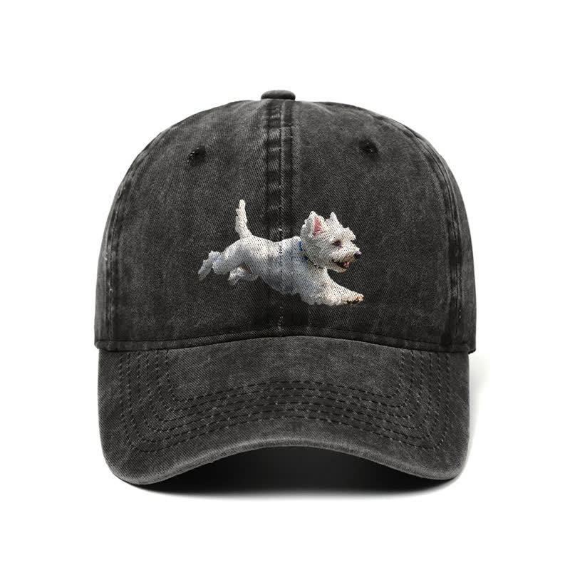 West Highland White Terrier Dog Lover Adjustable Baseball Cap