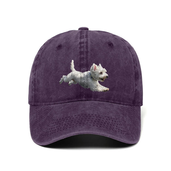 West Highland White Terrier Dog Lover Adjustable Baseball Cap