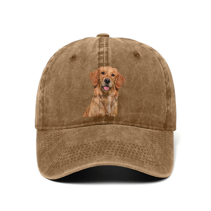 Golden Retriever Dog Lover Adjustable Baseball Cap