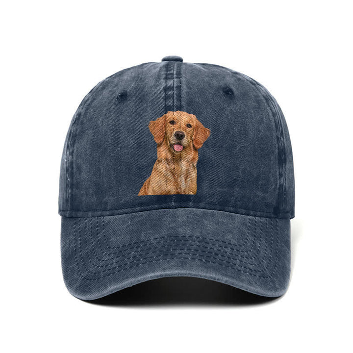 Golden Retriever Dog Lover Adjustable Baseball Cap