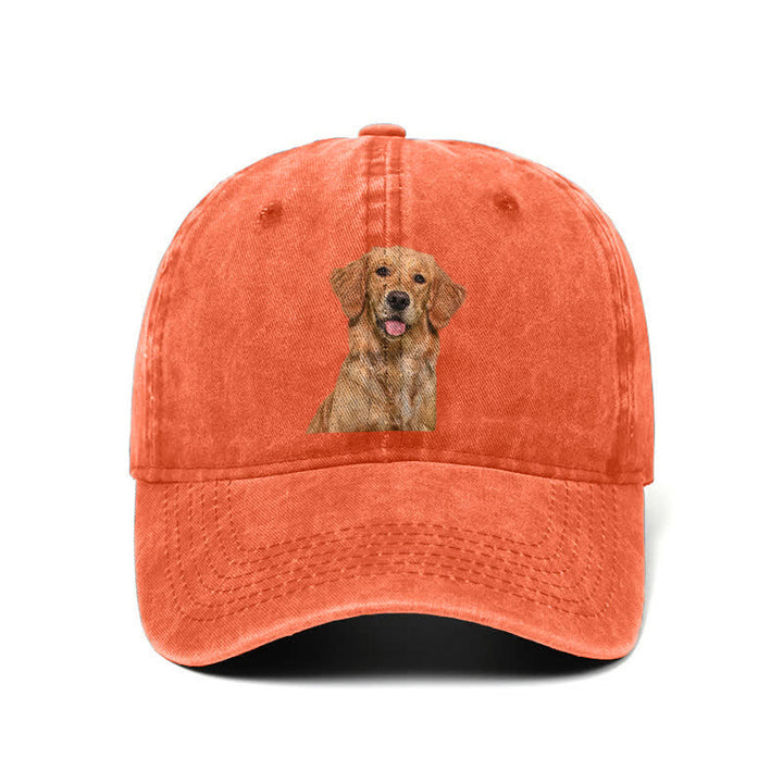 Golden Retriever Dog Lover Adjustable Baseball Cap