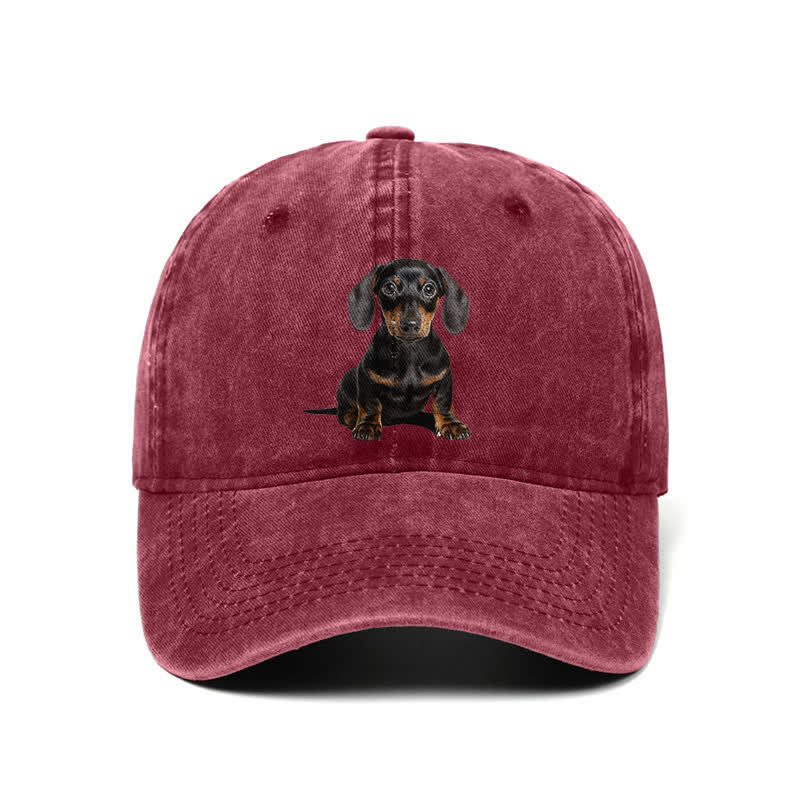 Dachshund Dog Lover Adjustable Baseball Cap