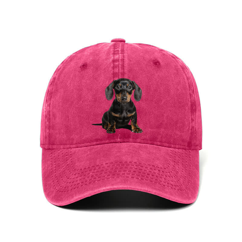 Dachshund Dog Lover Adjustable Baseball Cap