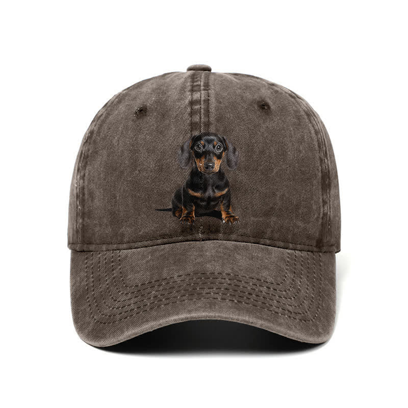 Dachshund Dog Lover Adjustable Baseball Cap