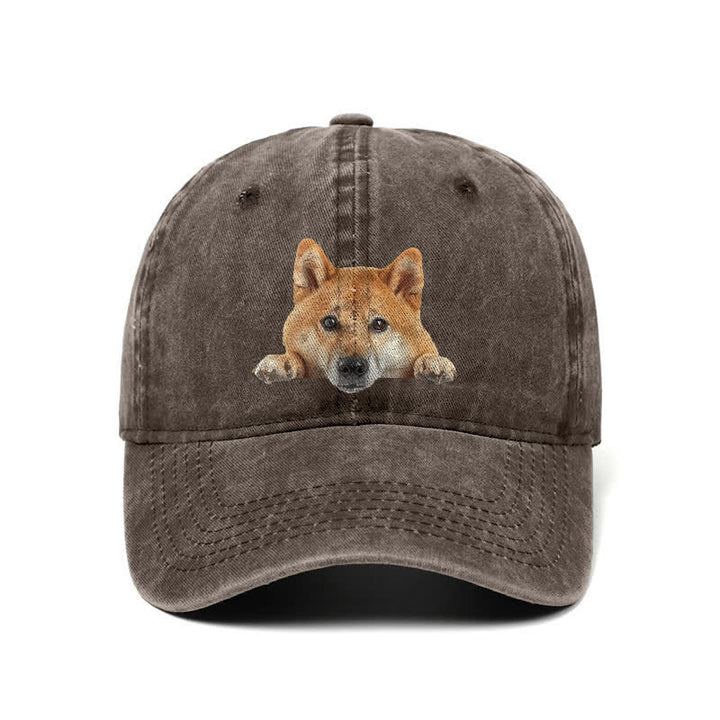 Shiba Inu Dog Lover Adjustable Baseball Cap