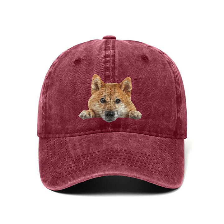 Shiba Inu Dog Lover Adjustable Baseball Cap