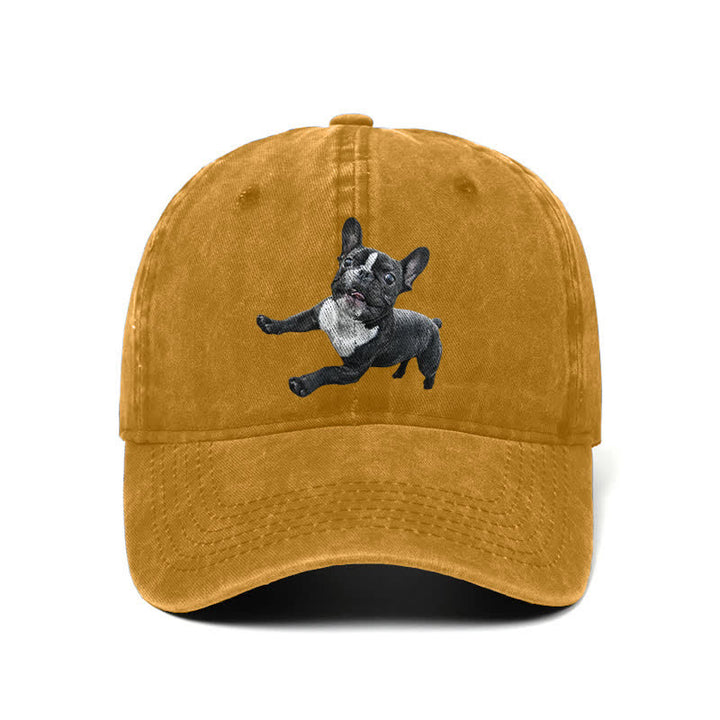 French Bulldog Lover Adjustable Baseball Cap