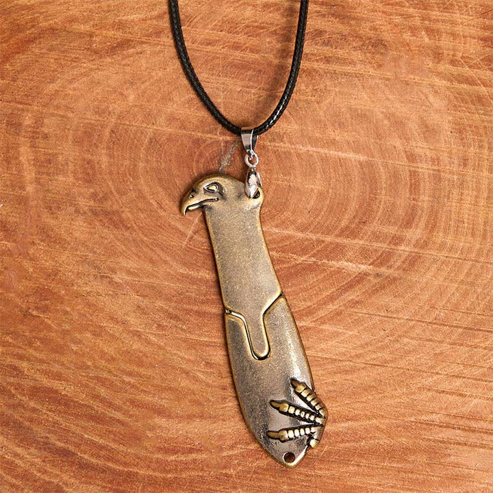 Liberal Hawk Multifunction Pendant Hidden Knife Necklace - image 3