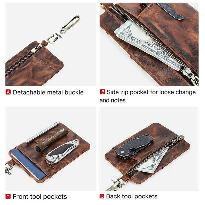 Outdoor Tool Flashlight Storage Bag With Large Hook Buckle - image 5