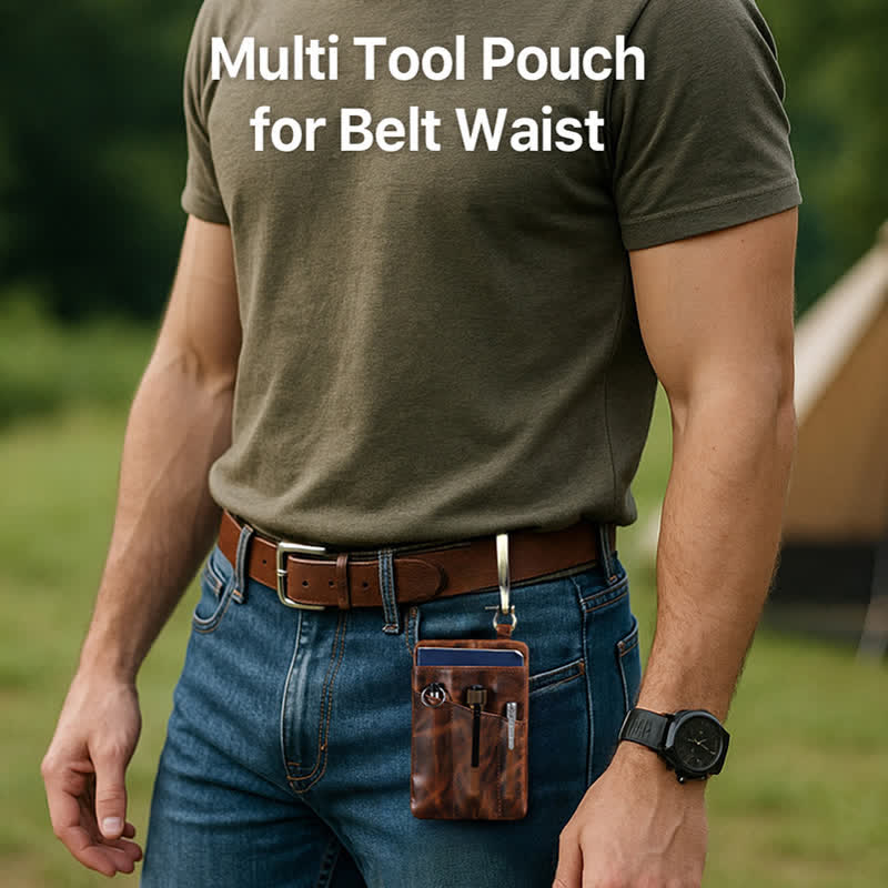 Outdoor Tool Flashlight Storage Bag With Large Hook Buckle - image 1
