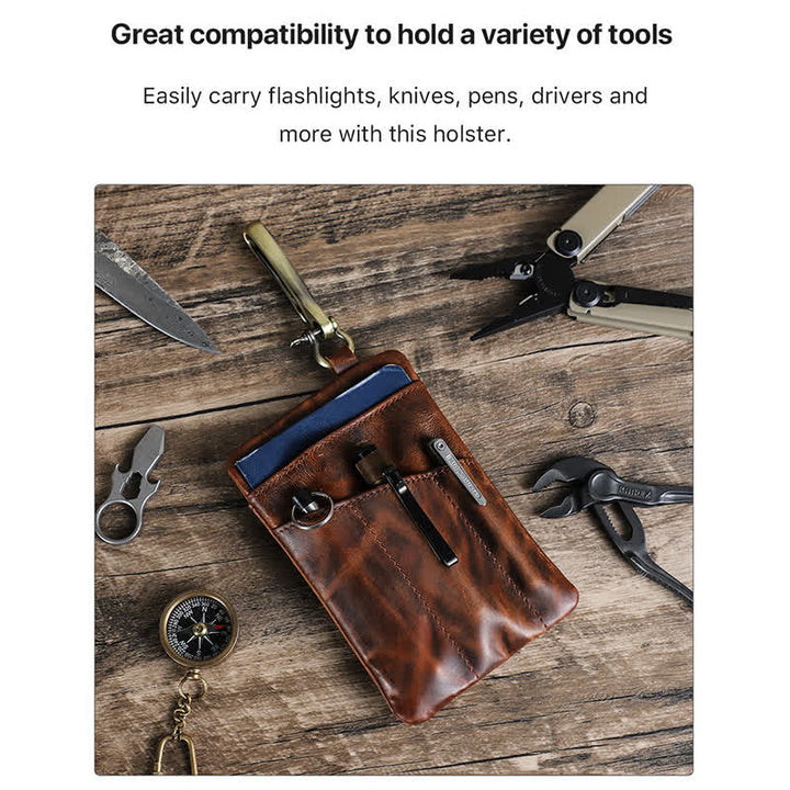 Outdoor Tool Flashlight Storage Bag With Large Hook Buckle - image 3