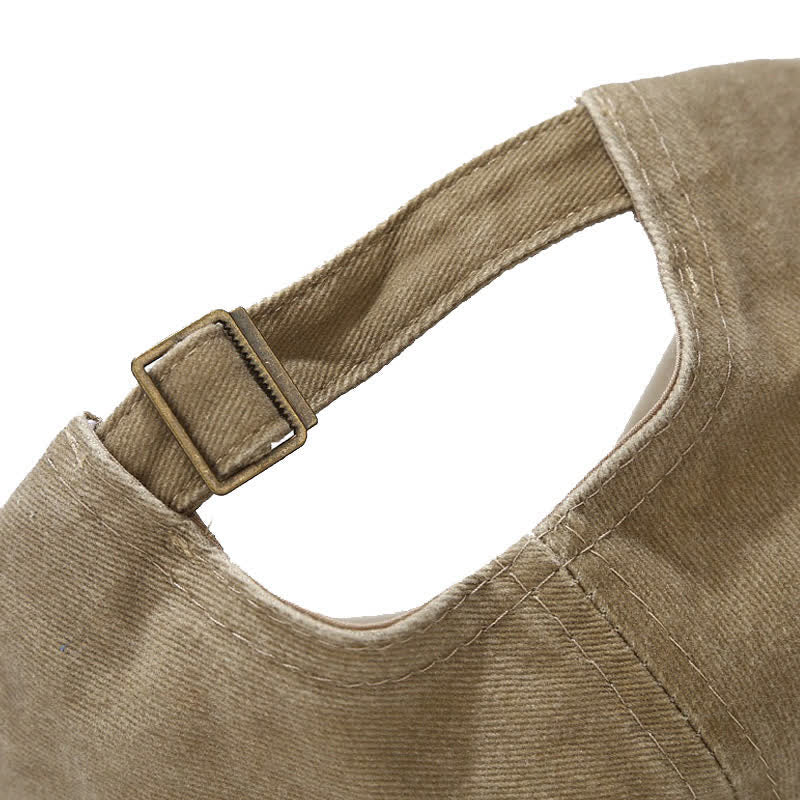 Sunflower Embroidery Floral Adjustable Baseball Cap - image 5