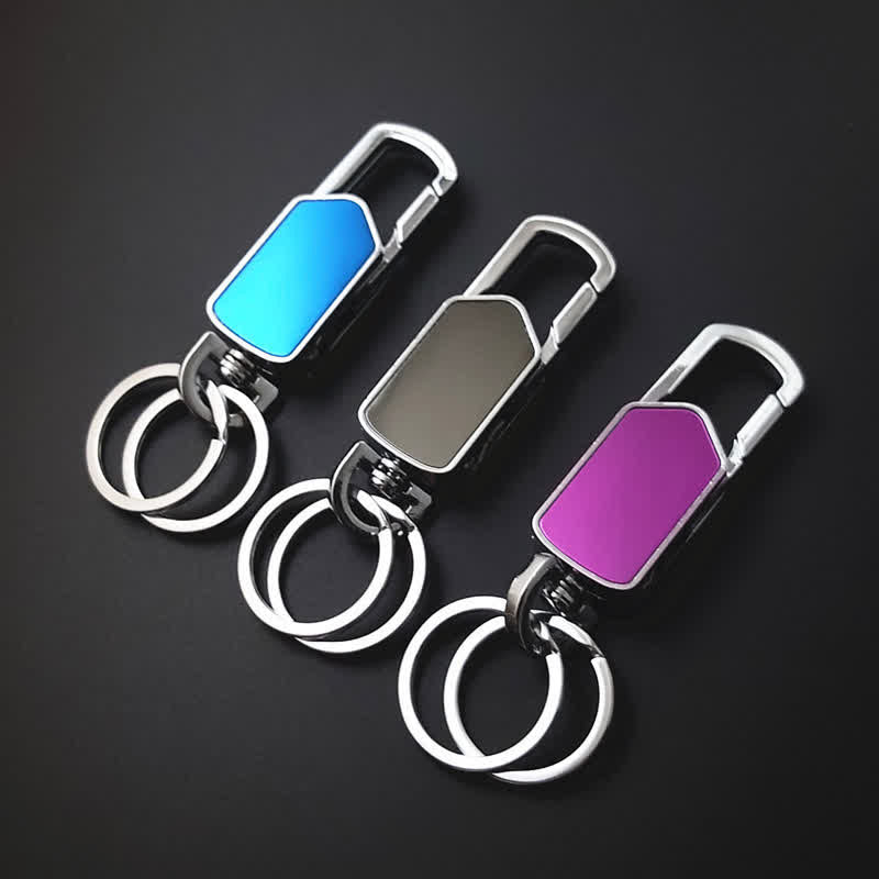 Multifunction 360 Degree Rotatable Keychain With Knife - image 4