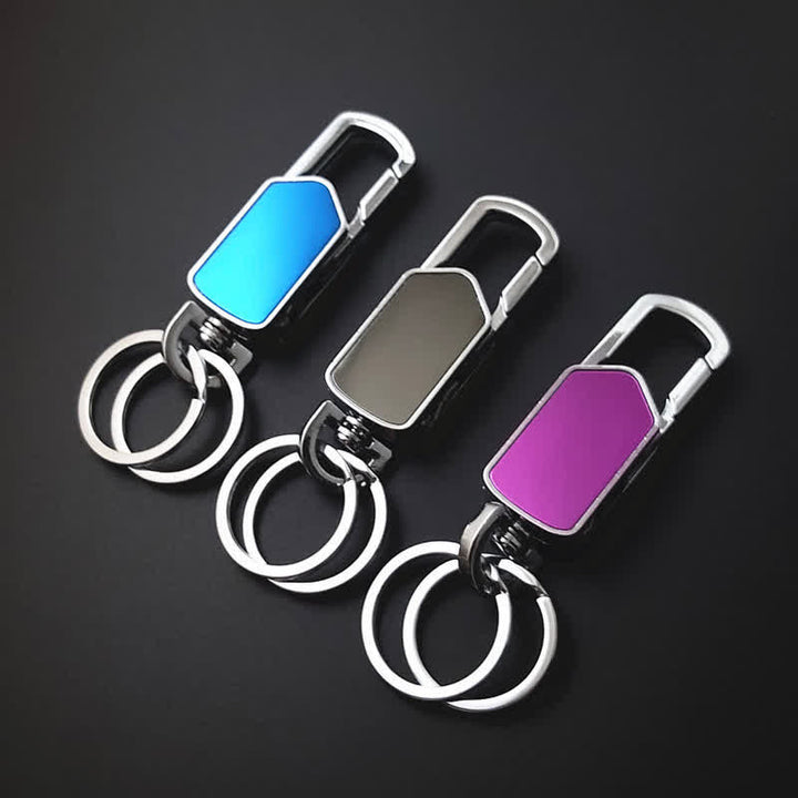 Multifunction 360 Degree Rotatable Keychain With Knife - image 4