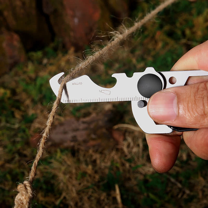 7 In 1 Mult-PurposeClimbing Carabiner EDC Keychain - image 1