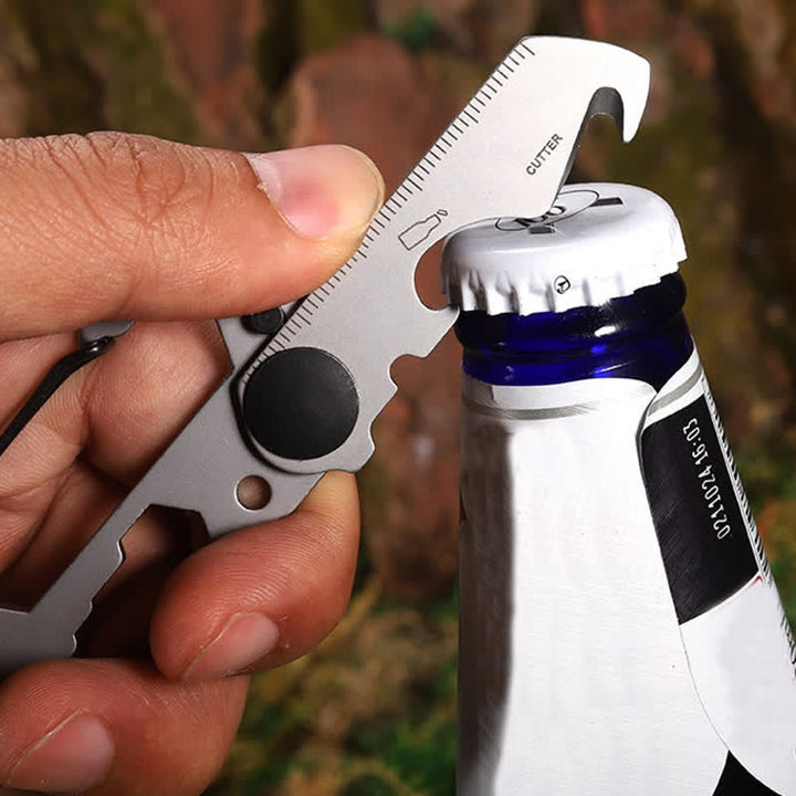 7 In 1 Mult-PurposeClimbing Carabiner EDC Keychain - image 2