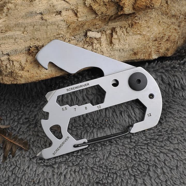 7 In 1 Mult-PurposeClimbing Carabiner EDC Keychain - image 7
