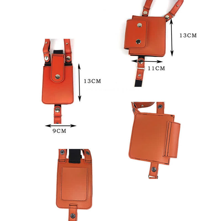Sports Double Packs Underarm Shoulder Bag With Belt Loop - image 6