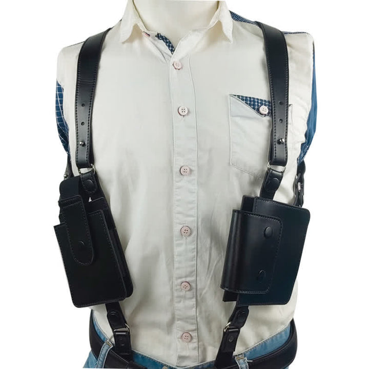 Sports Double Packs Underarm Shoulder Bag With Belt Loop - image 1