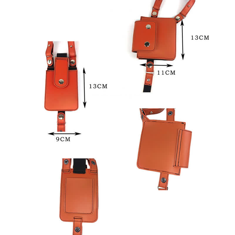 Sports Double Packs Underarm Shoulder Bag With Belt Loop - image 7