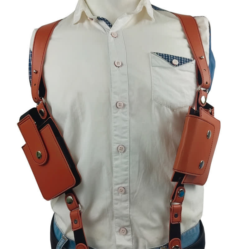 Sports Double Packs Underarm Shoulder Bag With Belt Loop - image 4