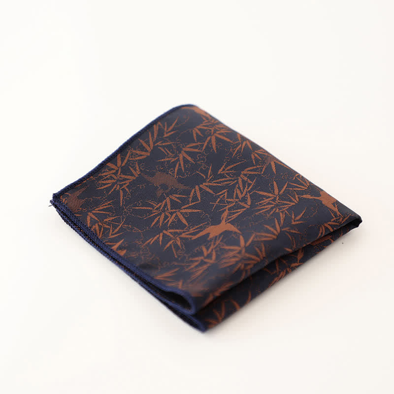 Men's Vintage Multiple Pattern Gentleman Pocket Square - Style #25 - image 29