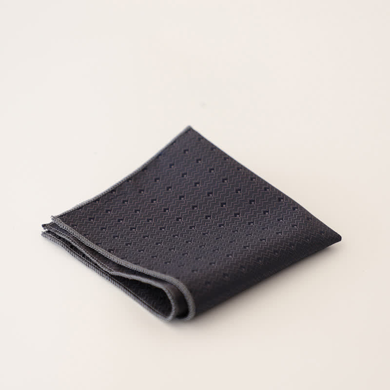 Men's Vintage Multiple Pattern Gentleman Pocket Square - Style #10 - image 14