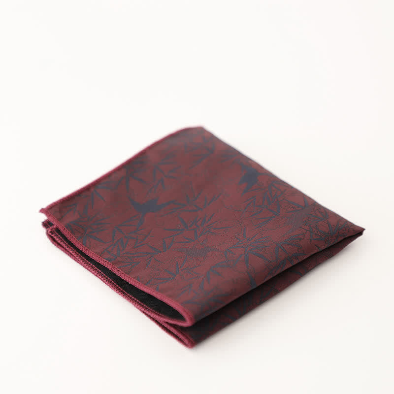 Men's Vintage Multiple Pattern Gentleman Pocket Square - Style #23 - image 27