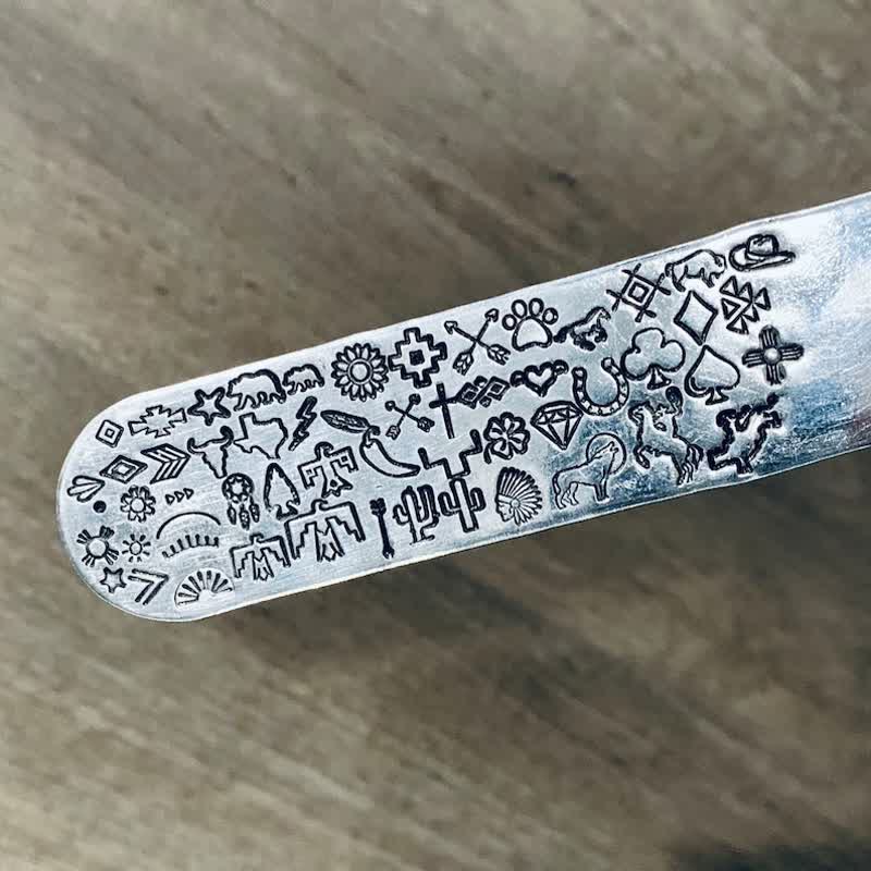 Custom Silver Mini Cattle Tag Initial Stainless Steel Necklace - image 3