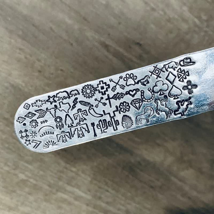 Custom Silver Mini Cattle Tag Initial Stainless Steel Necklace - image 3