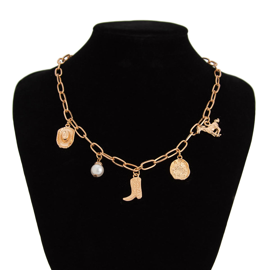 Western Style Multi-element Women's Exquisite Necklace - image 3
