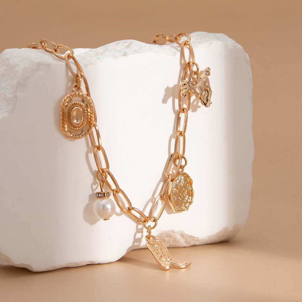 Western Style Multi-element Women's Exquisite Necklace - image 1