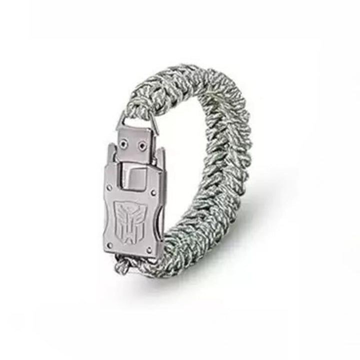 Outdoor Tactical Emergency Survival Hidden Knife Bracelet - ACU - image 13