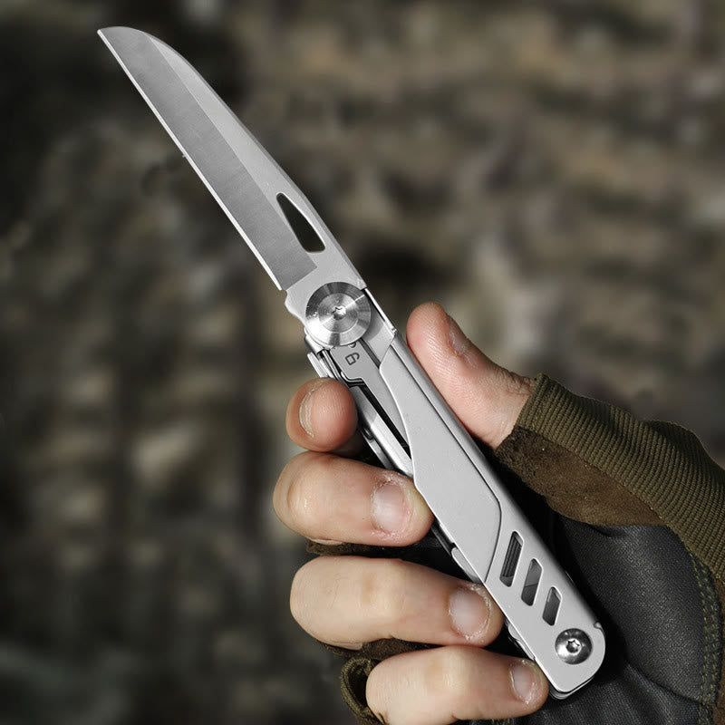 Outdoor Camping Multifunctional EDC- Tool Portable Folding Knife - image 1