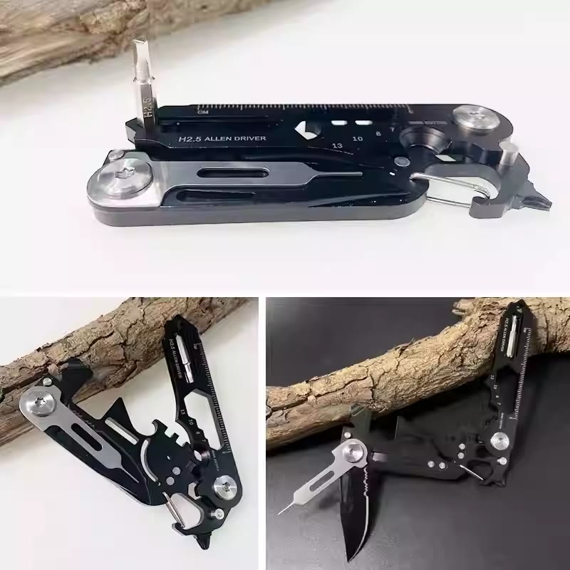Multifunctional EDC-Tool Portable Folding Knife Keychain - image 5