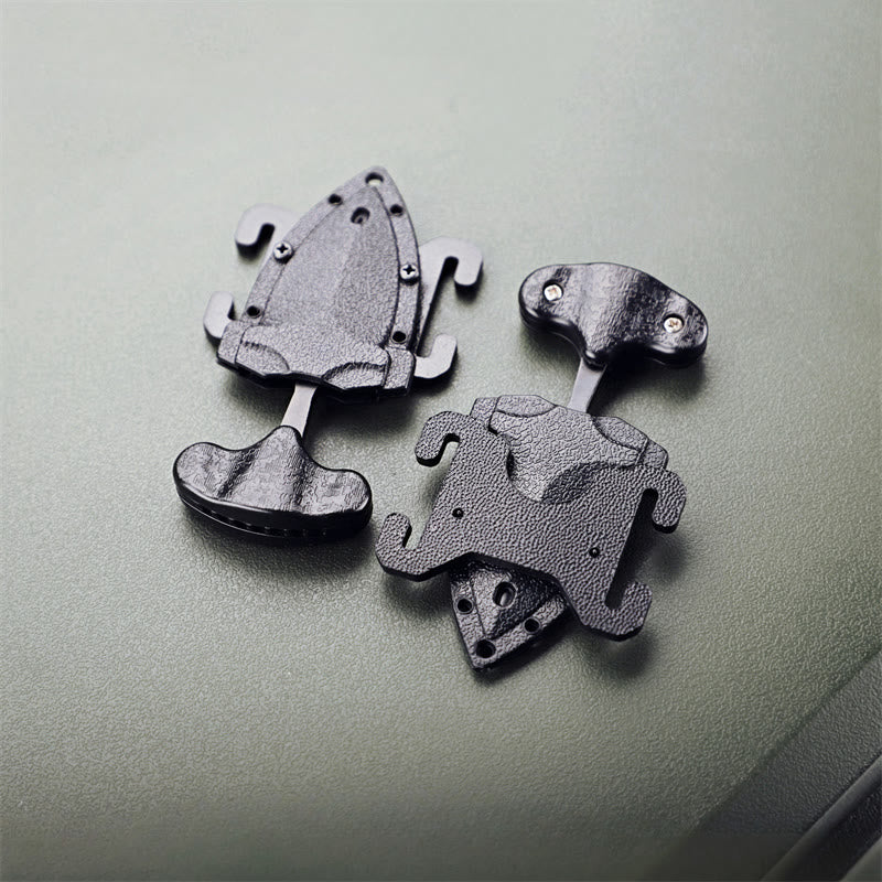 Outdoor Portable EDC-Tool Self-defense Mini Black Knife - image 5