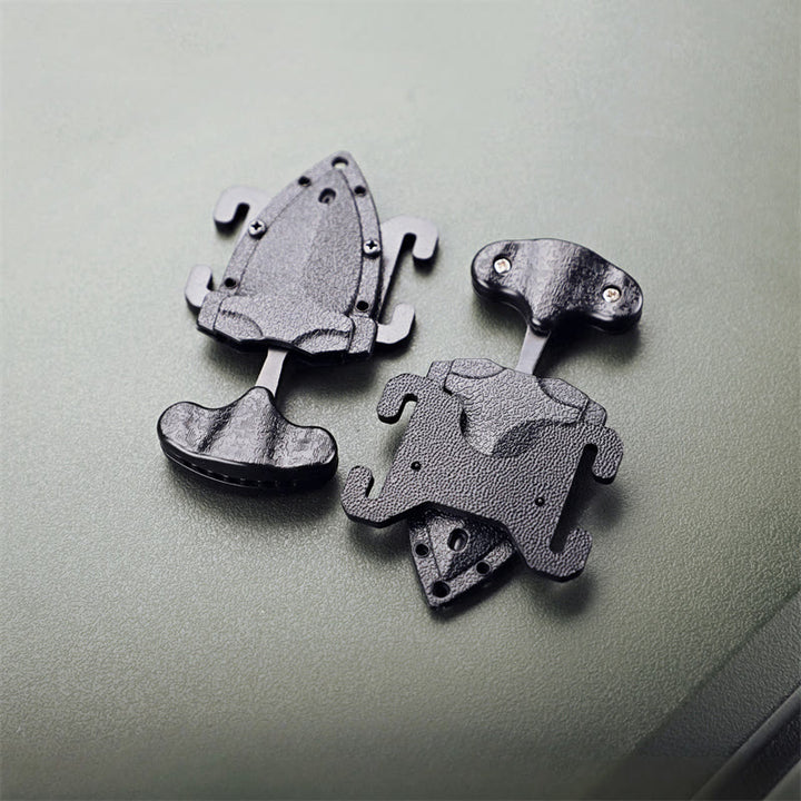 Outdoor Portable EDC-Tool Self-defense Mini Black Knife - image 5