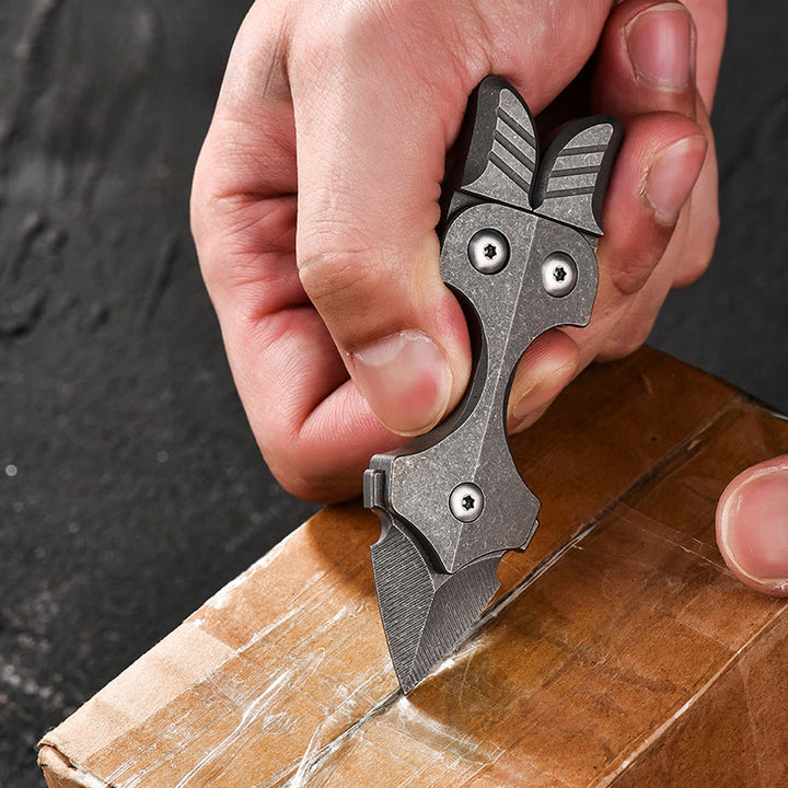 Titanium Alloy Multifunctional Portable Self-defense EDC-Tool Knife - image 4