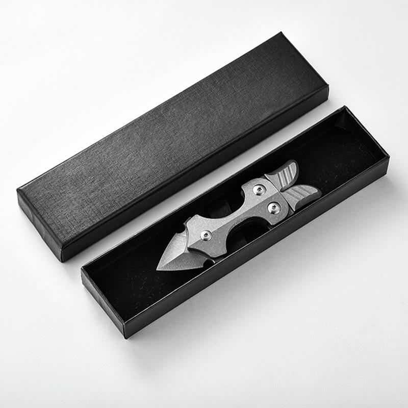 Titanium Alloy Multifunctional Portable Self-defense EDC-Tool Knife - image 5