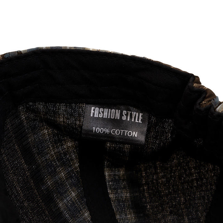 Retro Fashion Color Blocked Beret Suitable For Spring And Summer - image 7