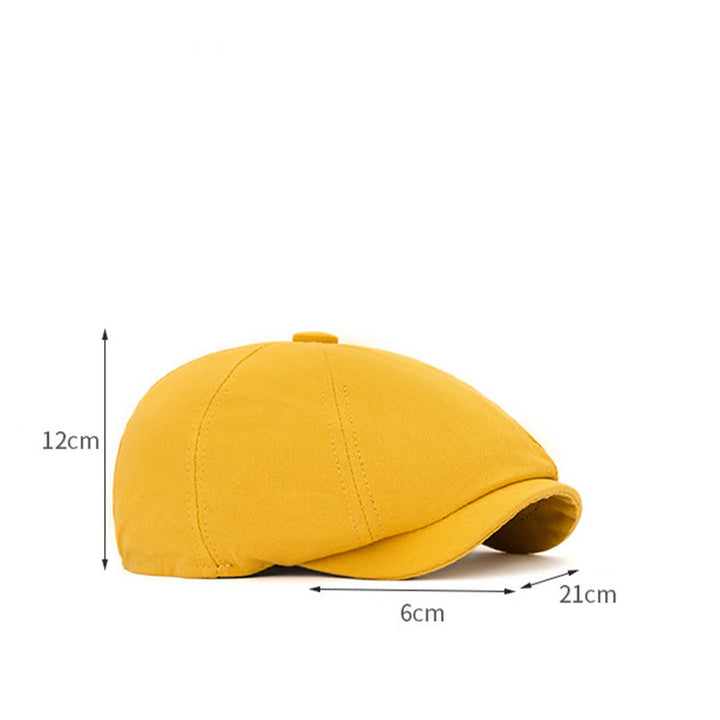 Spring & Summer British Retro Octagonal Hat Beret - image 9