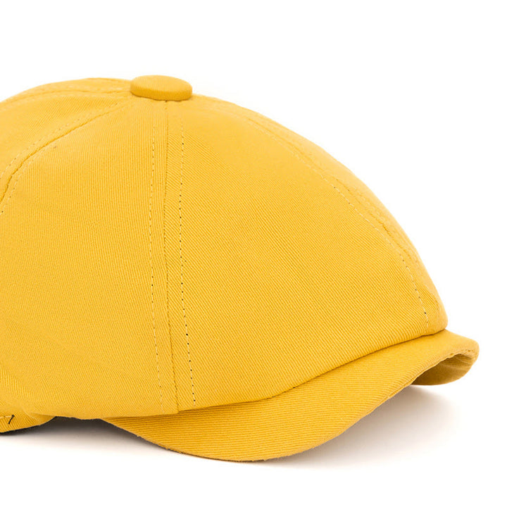 Spring & Summer British Retro Octagonal Hat Beret - image 3