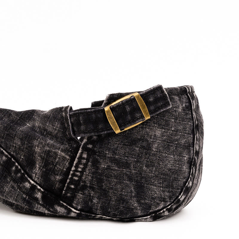 Spring & Summer Washed British Style Pure Cotton Beret - image 5